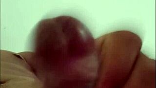 girlfriend receives sensual facial after intense session