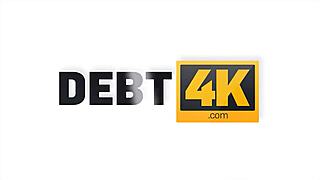 Debt4k Blonde Submits to Rough Sex with Intense Pleasure