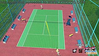 Ep13 hentai with Margaret, Steffi, and Maria. Academy Love Saga Tennis Angels EX scenes!