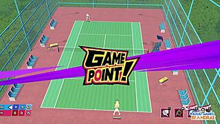 Ep13 hentai with Margaret, Steffi, and Maria. Academy Love Saga Tennis Angels EX scenes!