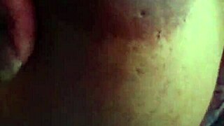 village housewife shows off her wet pussy juice