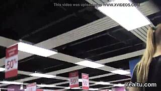 Exquisite Czech Teen Seduced in Shopping Centre POV Nailing