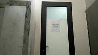 Extreme Squirting in the Gym with Young 18+ Big Tits Babe in Public