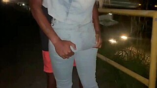 wife makes him cum three times rubbing without condom, public oral