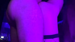 Skinny Model Endures Hard Rough Fucking in Stockings During Quickie with Muscular Partner All Day Long