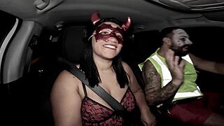 she came back from halloween party all stretched out and creamy, wanna know more?