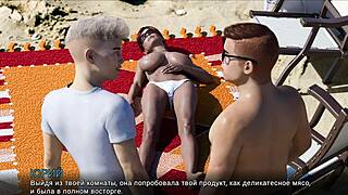 Big Nipples Licked in Intense MMF Action