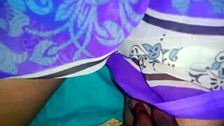 Desi Aunty's Big Boobs Pressed Hard