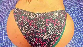 Does this milf prefer dick over food?