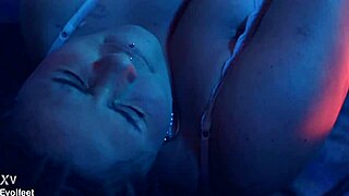 lesbian explores strap-on and toe fetish