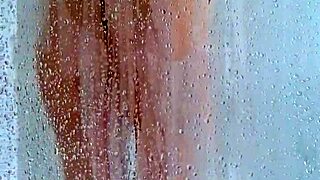 check out her curves bouncing wild in this steamy shower vid