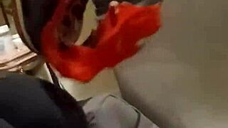 my friend enjoys destroying my sneakers in a playful way