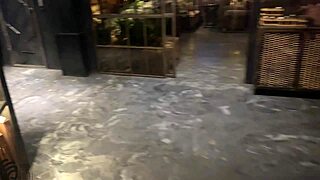 stepmother craves sex everywhere, even in a restaurant!