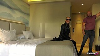 Slim German Milf Tattoos Deepthroat And Fucks At Hotel