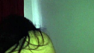 Mexican amateur bent over in doggy style