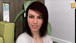 爱和巨乳动漫妹玩三角12！