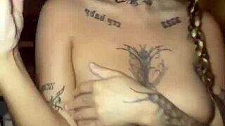 Horny Scottish Slut Excitedly Fingers Her Tight Little Ass!