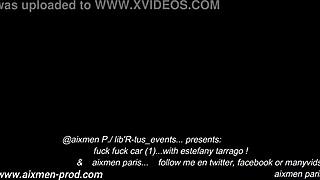 Steamy carpool turns into wild sex with Stefanni Tarrago