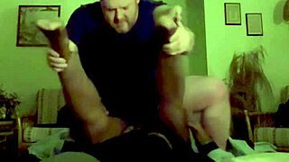 Amateur ebony rides coworker in cowgirl after work