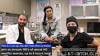 Jasmine Rose's Back Covered in Cum from Nurse POV Scene