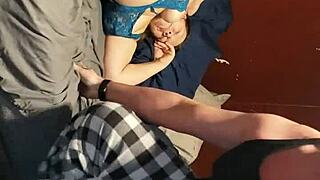 Why Does This Milf Love Filming Her Pussy in Fishnets?