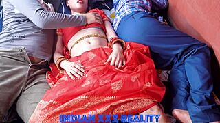 Indian step family gets wild in desi hindi xxx