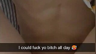 cheating college girlfriend gets fucked on snapchat to pay debt, cucked and creampied