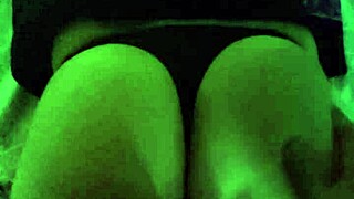 My girlfriend's ass before we fuck in our homemade video