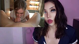 Wow, this Latina with big natural tits bangs her boss hard!