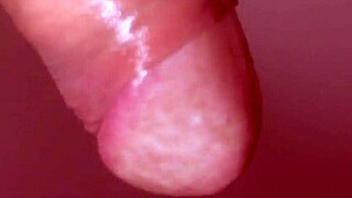 japanese step daughter skillfully pleases her step father with a close-up blowjob until he finishes