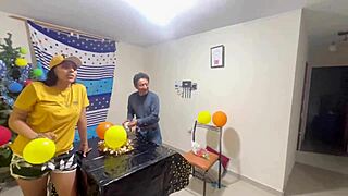 Real homemade threesome with friends two women and a man!