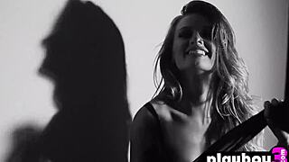 Sweet Big Tits Blonde Milf Brittney Shumaker Poses In Lingerie For Hot Photo Session