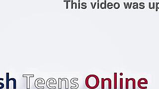 british redhead takes hard fucking and cum