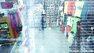 sweet shoplifter gets her tight pussy banged hard from behind at work