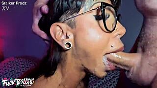 Ultra fit bombshell newcomer Valentina Coppola hardcore sloppy deepthroat rimming & cum swallow!