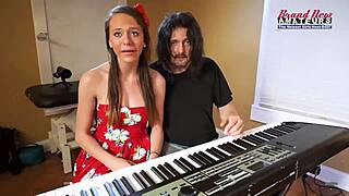 brunette coed cloe chats deeply with a friend