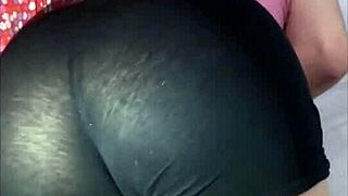 Sleepover with My Friend in TINY BLACK SHORTS