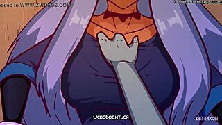 Russian crossdressing group in rough doggystyle gangbang, bent over with monster cocks and cumshots.