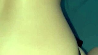 Petite teen rides big black cock