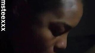 Snuck Upstairs for a QUICK BLOWJOB at Family BBQ!