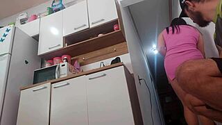 Risky fling with my husband’s buddy behind closed doors