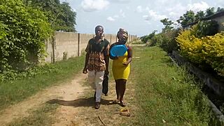 Street Boy Seduces Orange Seller for Raw Building Fuck  