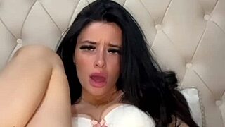 British student plays solo with toys in steamy POV