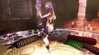 Ever seen a barefoot belly dancer in an oasis?