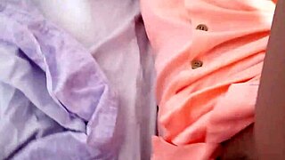 hot latina couple in sensual miniskirt