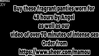 i sucked angel's tits and masturbated while licking her round breasts