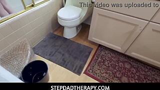 i'm the tiny blonde teen stepdaughter lexi lore getting fucked by my big dick stepdad in pov.