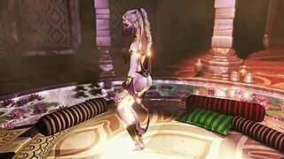 Ever seen a barefoot belly dancer in an oasis?