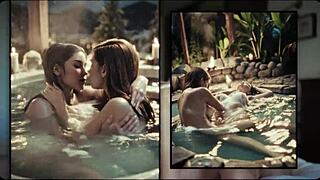 AI Psychosis delivers bizarre blowbang with real throatpie after-care sounds.