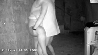 Camera de Escondida Grava Madrasta Fudendo com Enteado em Beco